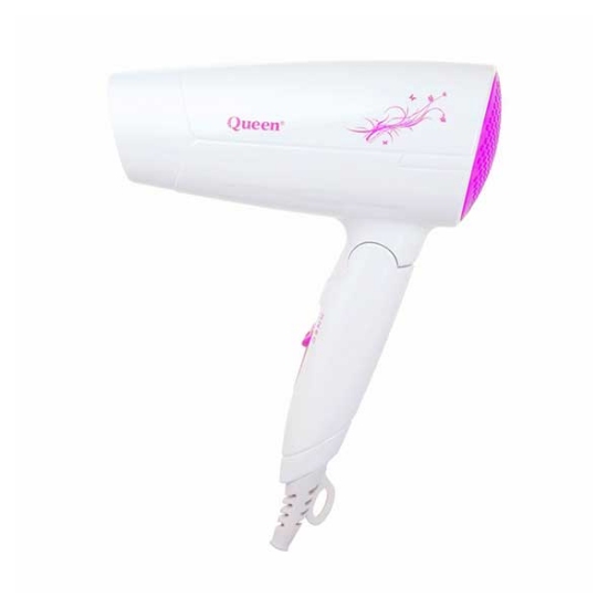 سشوار مسافرتی دسته تاشو کویین مدل HD320