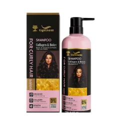 شامپو کلاژن و بوتاکس لایتنس مخصوص موی فر حجم  900 میلی لیتر