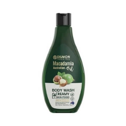 شامپو بدن دیلمون حاوی روغن ماکادمیا حجم 415 میلی لیتر