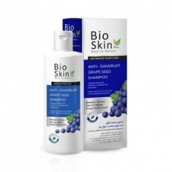 شامپو مو هسته انگور ضد شوره بیو اسکین حجم 200 میلی لیتر