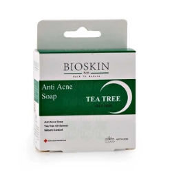 صابون ضد جوش بیو اسکین حاوی عصاره درخت چای وزن 100 گرم