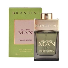 ادکلن مردانه brandini مدل WOOD NEROLI با رایحه bvlgari wood neroli حجم 33 میلی لیتر