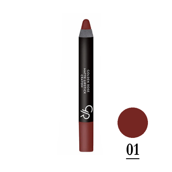 رژلب مدادی گلدن رز مدل Crayon