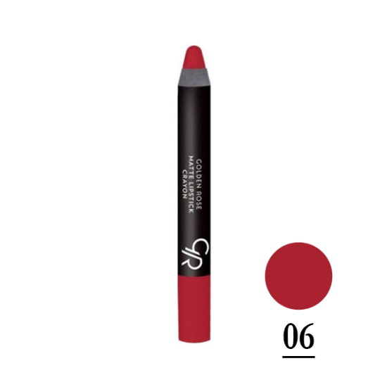 رژلب مدادی گلدن رز مدل Crayon