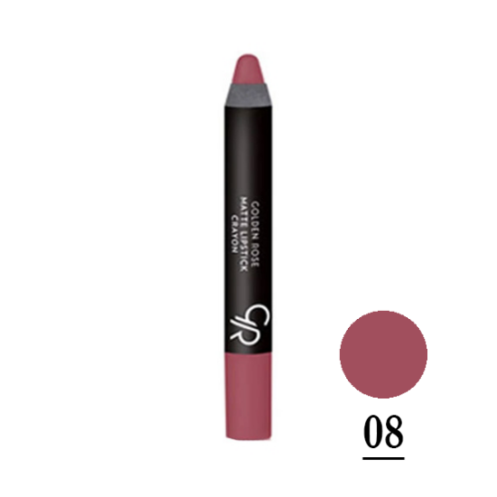 رژلب مدادی گلدن رز مدل Crayon