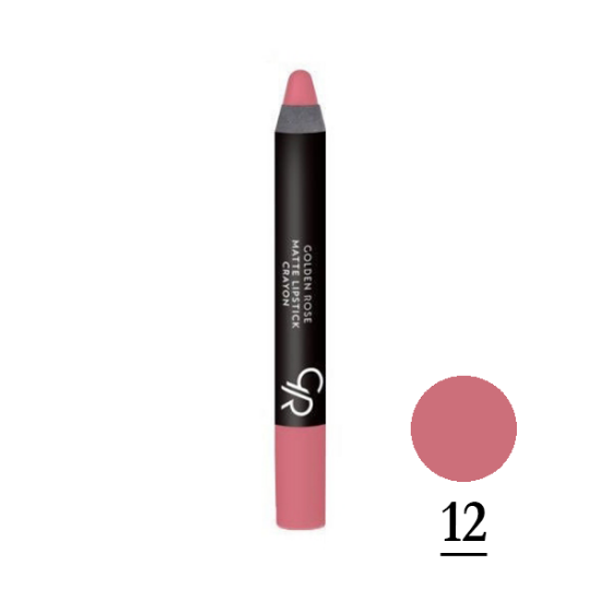 رژلب مدادی گلدن رز مدل Crayon