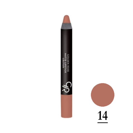 رژلب مدادی گلدن رز مدل Crayon