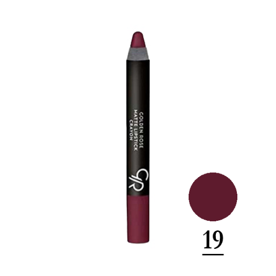 رژلب مدادی گلدن رز مدل Crayon