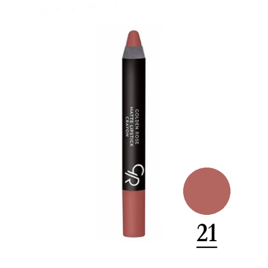 رژلب مدادی گلدن رز مدل Crayon