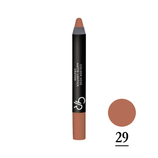 رژلب مدادی گلدن رز مدل Crayon