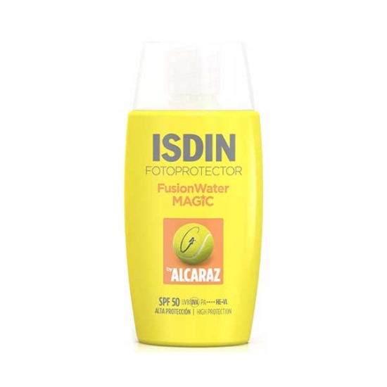 ضد آفتاب ایزدین مدل فیوژن واتر آلکاراز Isdin Fusion Water Alcaraz حجم 50 میلی لیتر