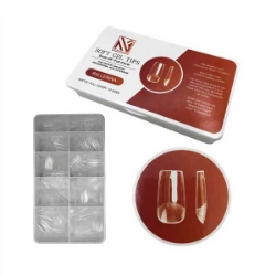 تیپ ژلیکس سر تخت کوتاه Young Nails pro بسته 360 عددی