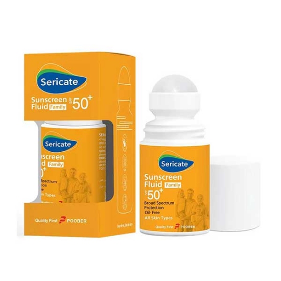 ضد آفتاب +SPF50  سری کیت مدل فلوئید خانواده حجم 50 میلی لیتر