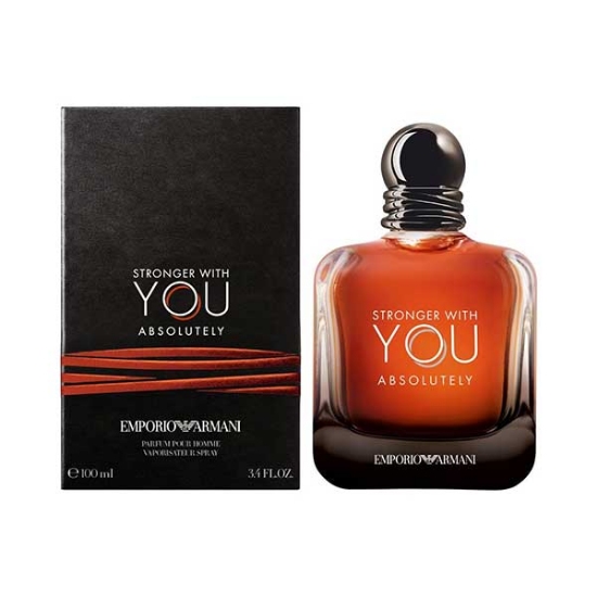 پرفیوم مردانه جورجیو آرمانی  مدل Stronger With You Absolutely حجم 100 میلی لیتر