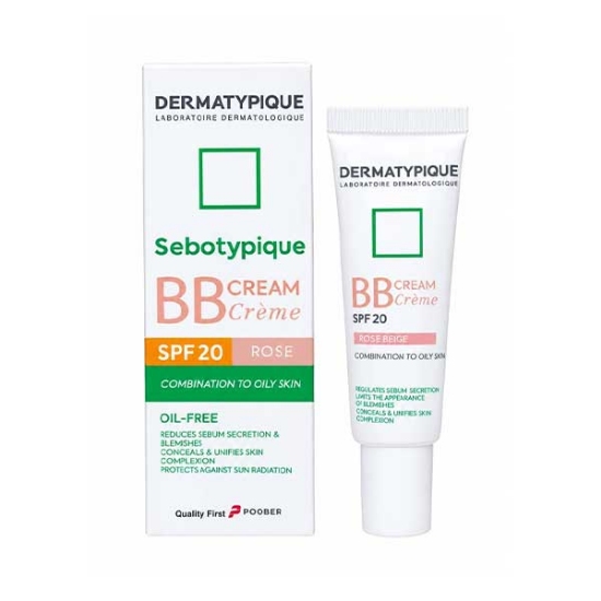 بی بی کرم spf20 درماتیپیک مدل رز سبوتیپیک حجم 30 میلی لیتر
