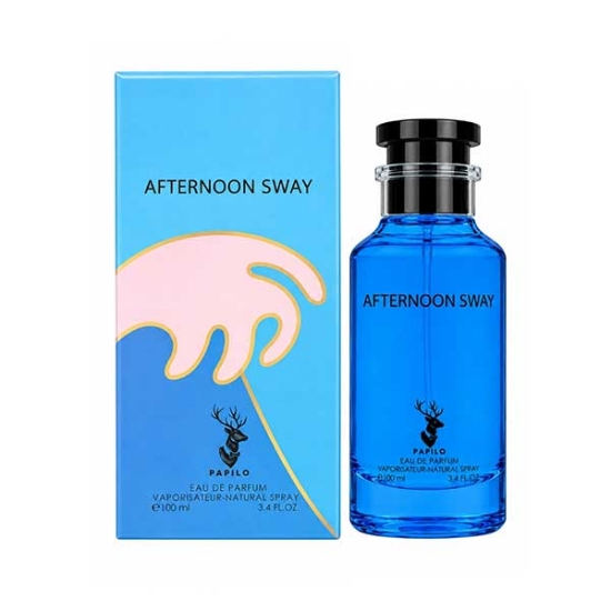 ادوپرفیوم مردانه پاپیلو مدل AFTERNOON SWAY با رایحه لویی ویتون افتر نون سویم حجم 100 میلی لیتر
