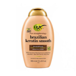 شامپو مو او جی ایکس ogx مدل  کراتین برزیلی Brazilian Keratin حجم 385 میلی لیتر