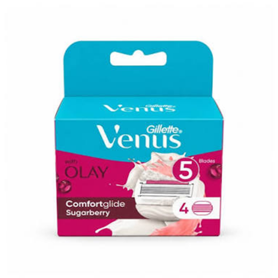 تیغ یدک خود تراش ژیلت ونوس مدل Plus Olay بسته 4 عددی